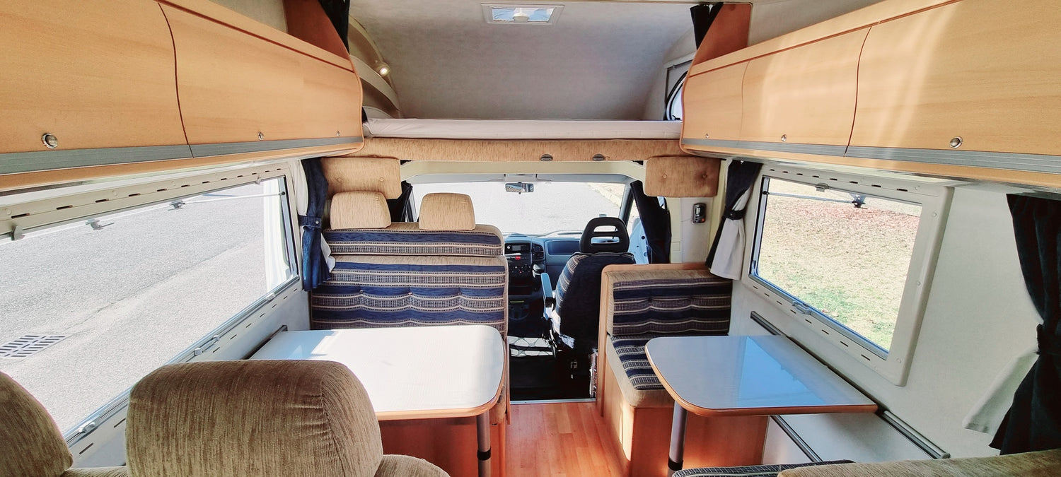 AUTOCARAVANAS CAMA MATRIMONIO CAPUCHINA SOFA DOS MESAS SALON TENERIFE AUTOCARAVANAS OCASION CANARIAS